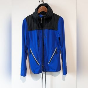 B.N.W. Blue & Black Zip-up Jacket